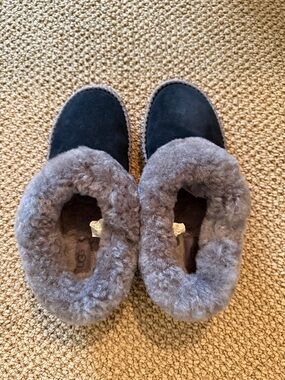 UGG Gray Plush Shearling Interior Slip-On